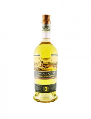 RUM CONDE DE CUBA 3 ANNI