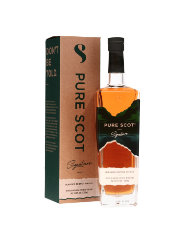 WHISKY PURE SCOT SIGNATURE...