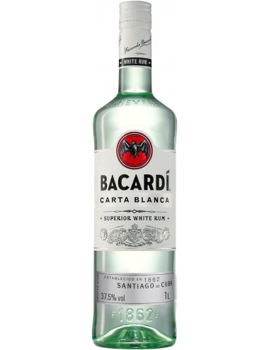 RUM BACARDI CARTA BLANCA 1L